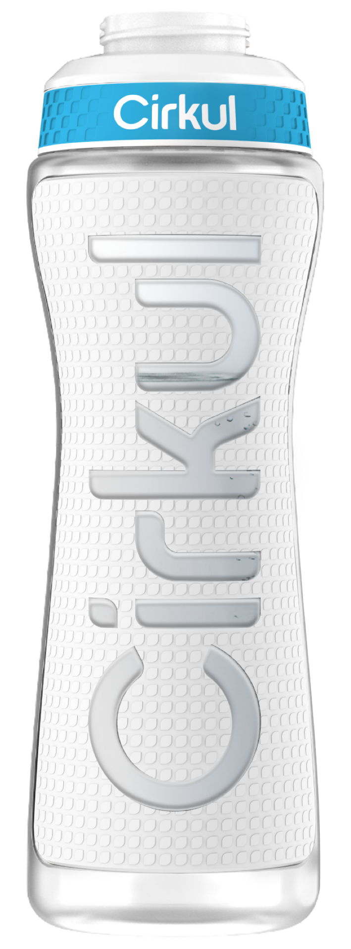 22oz. Grip Squeeze Plastic Bottle & Sport Lid K7